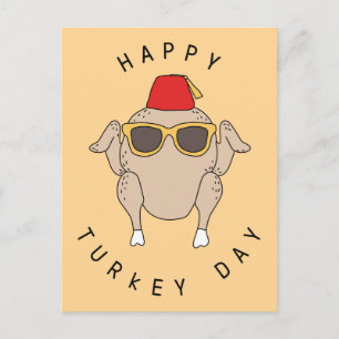 Postal De Invitación AMIGOS™   Feliz Día de Turquía