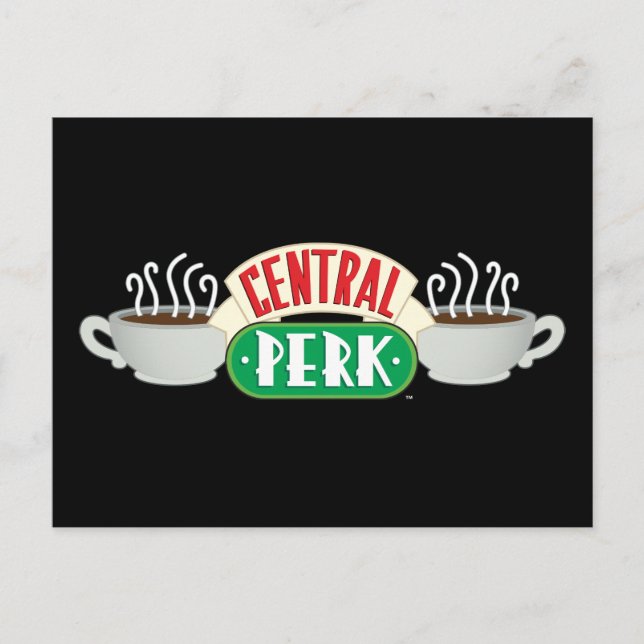 Postal De Invitación AMIGOS™ | Logotipo Central Perk (Anverso)