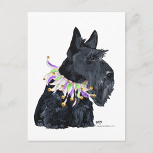 Postal De Invitación Animal de fiesta Terrier Escocés