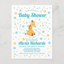 Baby Shower de guijarros y estrellas neutrales de 