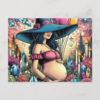 Postal De Invitación Baby Shower de Witchy Vibes