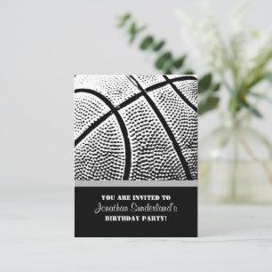 Postal De Invitación Baloncesto