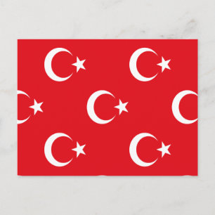 Postal De Invitación Bandera de Turquía