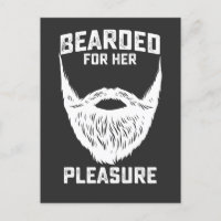 Barbudo para su placer hombre divertido con barba