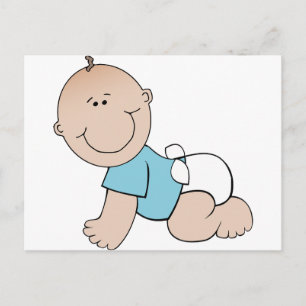 Postal De Invitación Bebé del destino de la celebración del cumpleaños