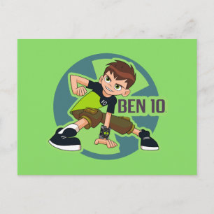 Postal De Invitación Ben Tennyson Omnitrix Gráfico