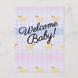 Postal De Invitación Bienvenida