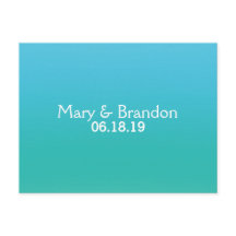 Boda acuática de la brisa marina RSVP