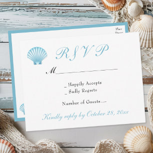 Postal De Invitación Boda de verano romántica en la costa de las marism