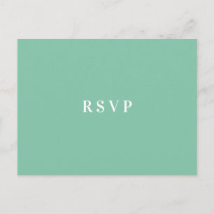 Postal De Invitación Boda floral Tropical Hibiscus RSVP COMAL CHOICE