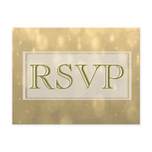Bokeh de oro | RSVP