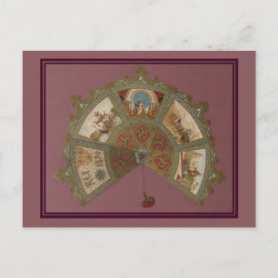 Postal De Invitación Bolsa de Rex Mardi Gras 1890