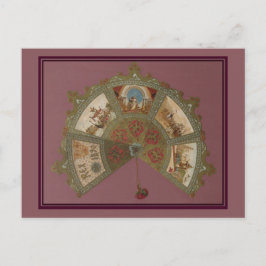 Postal De Invitación Bolsa de Rex Mardi Gras 1890