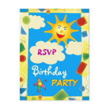 Bonito RSVP - PARTIDA DEL CUMPLEAÑOS