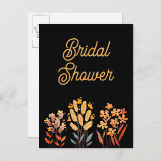 Postal De Invitación Bridal shower invitation postcards