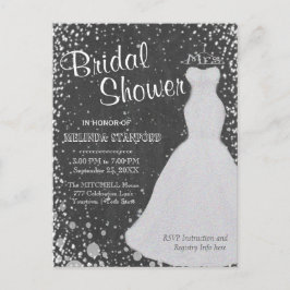 Postal De Invitación Bridal Shower | Pizarra