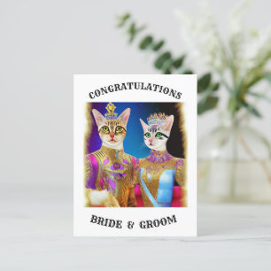 POSTAL DE INVITACIÓN BRIDE Y GROOM