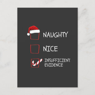 Postal De Invitación Buenas pruebas insuficientes para los Navidades Sa