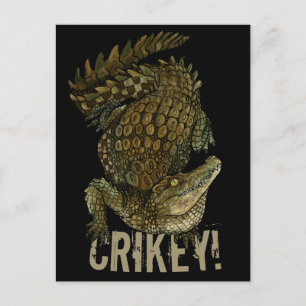 Postal De Invitación ¡Caimán Crikey!