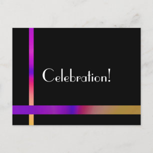 Postal De Invitación ¡Celebración!