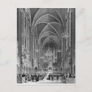 Postal De Invitación Celebración de la masa para el magistrature