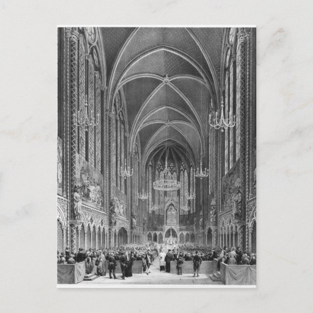 Postal De Invitación Celebración de la misa para la magistratura (Anverso)