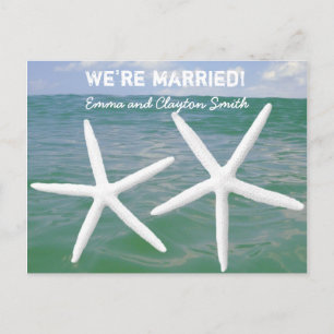 Postal De Invitación Celebración de post-boda asequible con tema de pla