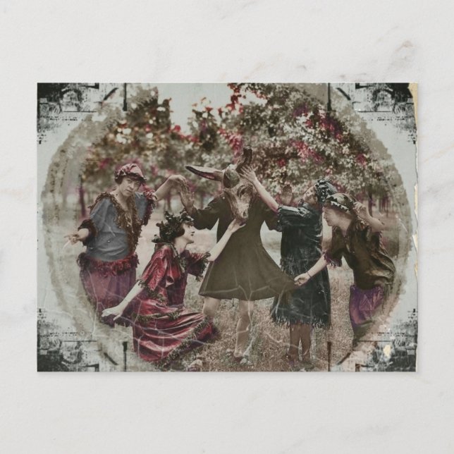 Postal De Invitación Celebración de verano medio de la época (Anverso)
