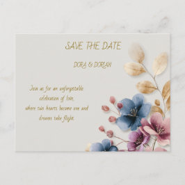 Postal De Invitación Celebrate Love and Joy with a wedding invitation