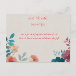Postal De Invitación Celebrate Love and Joy with a wedding invitation