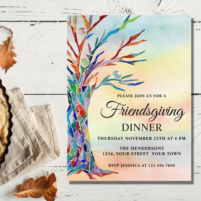 Postal De Invitación Cena amistosa (Subido por el creador)