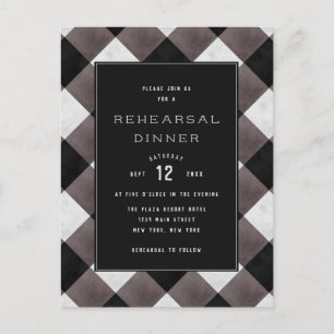 Postal De Invitación Cena de Boda de escúfalo de granja