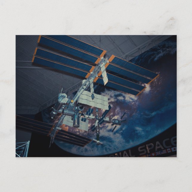 Postal De Invitación Centro Espacial Johnson de la NASA (Anverso)