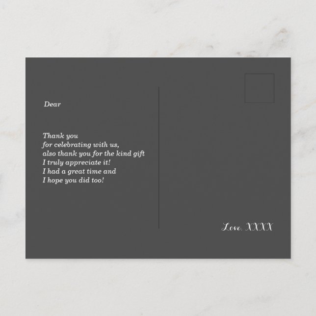 Postal De Invitación cerveza, vítores, carta de agradecimiento rústico (Reverso)