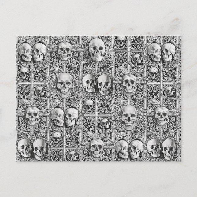 Postal De Invitación Charnel House (Anverso)