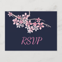 Cherry Blossom Pink Naval RSVP