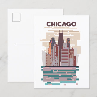 Postal De Invitación Chicago