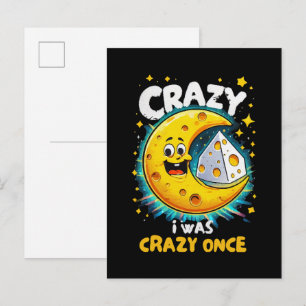 Postal De Invitación Cita divertida para amantes del queso