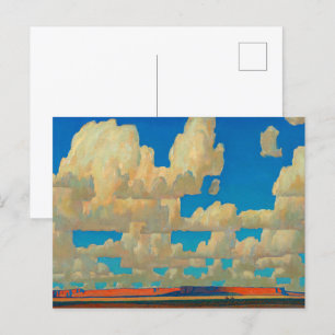 Postal De Invitación Cloud World de Maynard Dixon