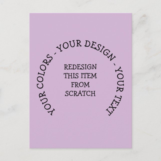 Postal De Invitación Crea el tuyo propio (Anverso)