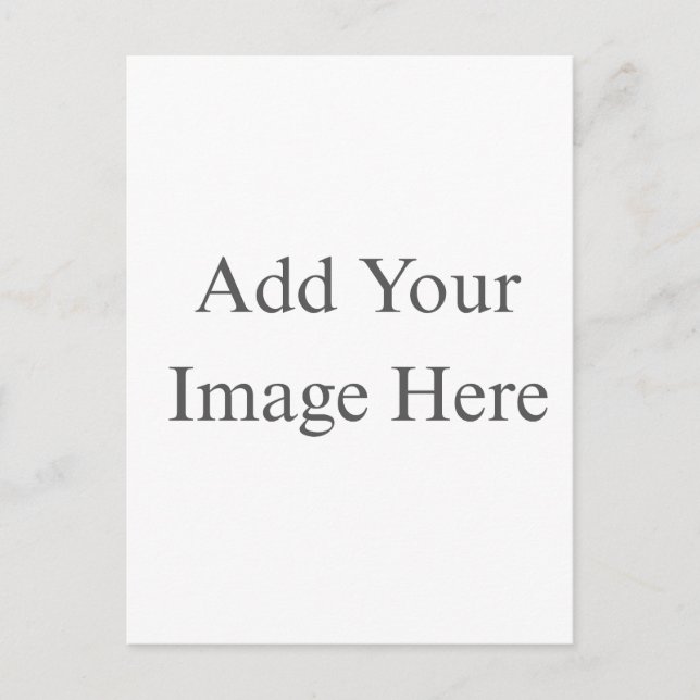 Postal De Invitación Crea tu propio blanco  (Anverso)