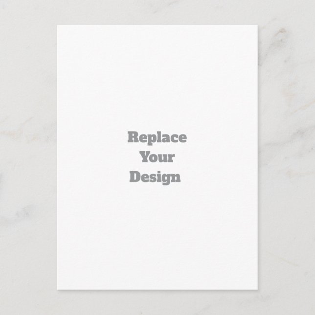 Postal De Invitación Crea tus propios productos personalizados (Anverso)