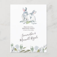 Cumpleaños de Conejito de Primavera