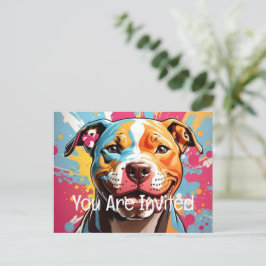 Postal De Invitación Cumpleaños de Staffordshire