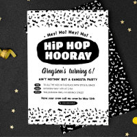 Cumpleaños Hip Hop Hooray, Letra de Rap Old School