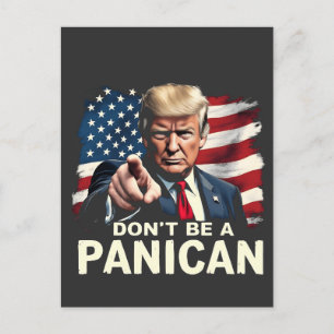 Postal De Invitación Dads Home no es panicano Trump Estados Unidos
