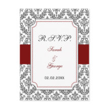 damasco rojo rsvp