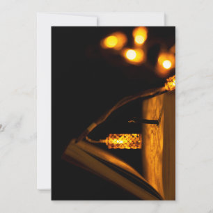 Postal de invitación de 5" x 7"