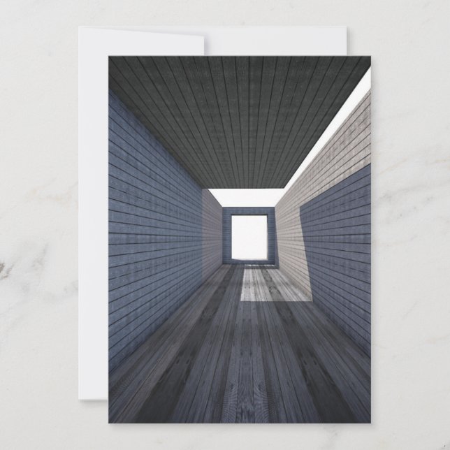 Postal de invitación de 5" x 7" (Anverso)