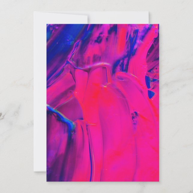 Postal de invitación de 5" x 7" (Anverso)